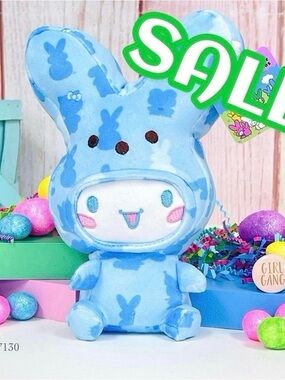 Easter Hello Kitty Cinnamoroll x Peeps Bunny Plush 9” NWT Sanrio Hello Kitty